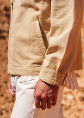 ZEPHYR cotton canvas jacket (SAIL CANVAS)