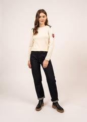 COMBE ARPIN Breton Sweater (IVORY)