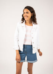 ST TEA Lightweight Jacket (WHITE)