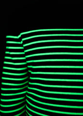 GLOWLINE BINIC Fisherman Sweater (NAVY / GLOW)