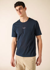 ARSENE Cotton T-Shirt (NAVY)