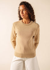 CANCALE Cotton Sweater (SAIL CANVAS)