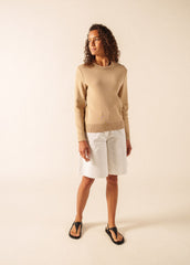CANCALE Cotton Sweater (SAIL CANVAS)