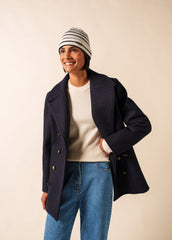 CARTIER Nautical Beanie (IVORY / NAVY)