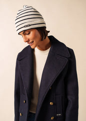 CARTIER Nautical Beanie (IVORY / NAVY)