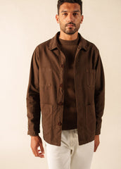SIROCCO III French Chore Jacket (CHOCOLATE)
