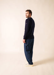 CANCALE Fisherman Sweater (DARK BLUE)