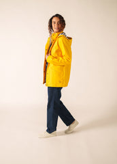 ST MORGANE Hooded Raincoat (YELLOW)