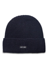 CANOT Purl Knit Beanie (NAVY)