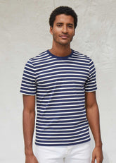 PLOUIDER Breton Shirt (NAVY / ECRU)