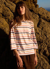 GALATHEE MULTICOLOR Breton Striped Top (INTERWOVEN EARTH)