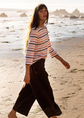 GALATHEE MULTICOLOR Breton Striped Top (INTERWOVEN EARTH)