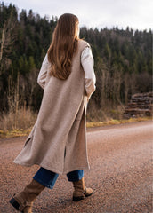 GENEVE Knit Vest (BEIGE)