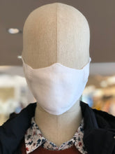 Cotton Knit Face Mask (WHITE)