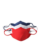 Cotton Knit Face Mask (WHITE)