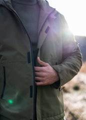 ST DENIS Hooded Jacket (OLIVE GREEN)