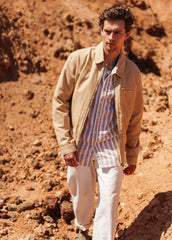 ZEPHYR cotton canvas jacket (SAIL CANVAS)