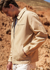 ZEPHYR cotton canvas jacket (SAIL CANVAS)