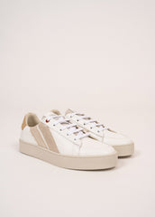 BASK CAVAL Sneakers (WHITE / GOLD LUREX)