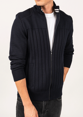 CALYPSO REEDIT Zip Jacket (NAVY / WHITE)