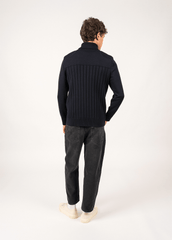 CALYPSO REEDIT Zip Jacket (NAVY / WHITE)