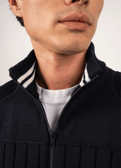 CALYPSO REEDIT Zip Jacket (NAVY / WHITE)