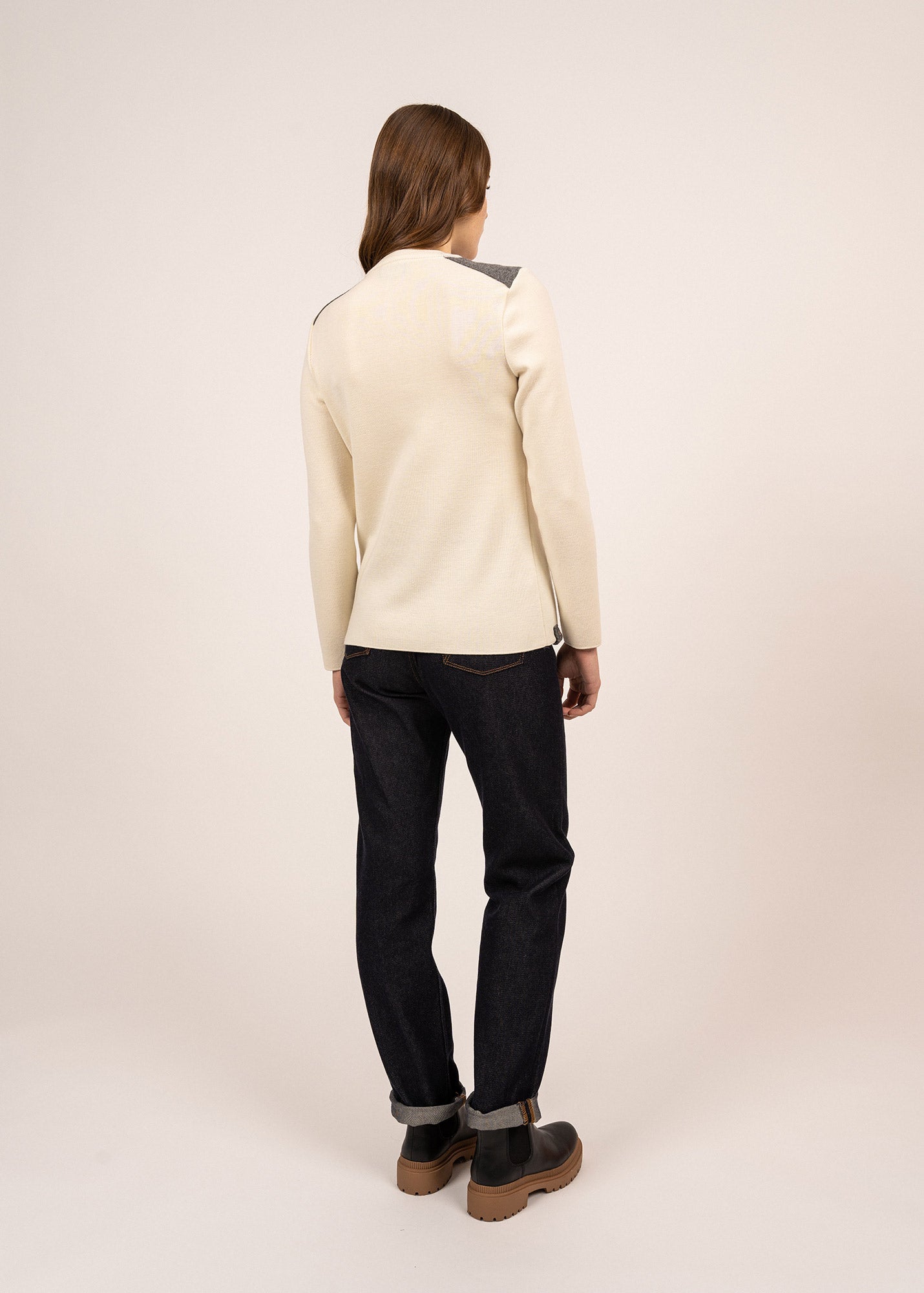 COMBE ARPIN Breton Sweater (IVORY)