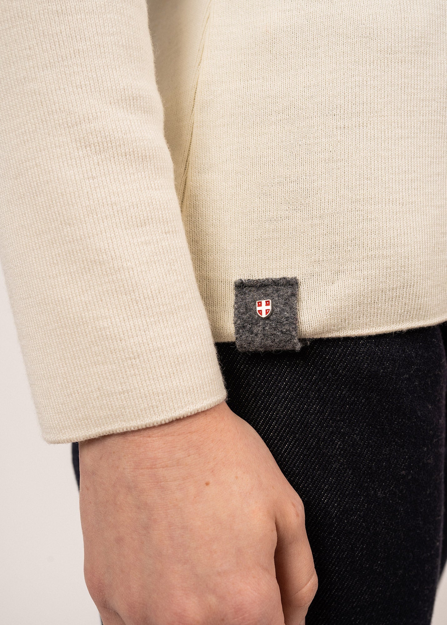 COMBE ARPIN Breton Sweater (IVORY)
