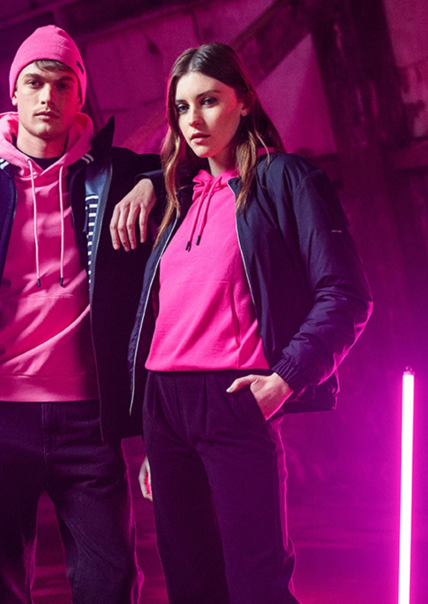 ST LYDIA Bomber Jacket (DARK BLUE)