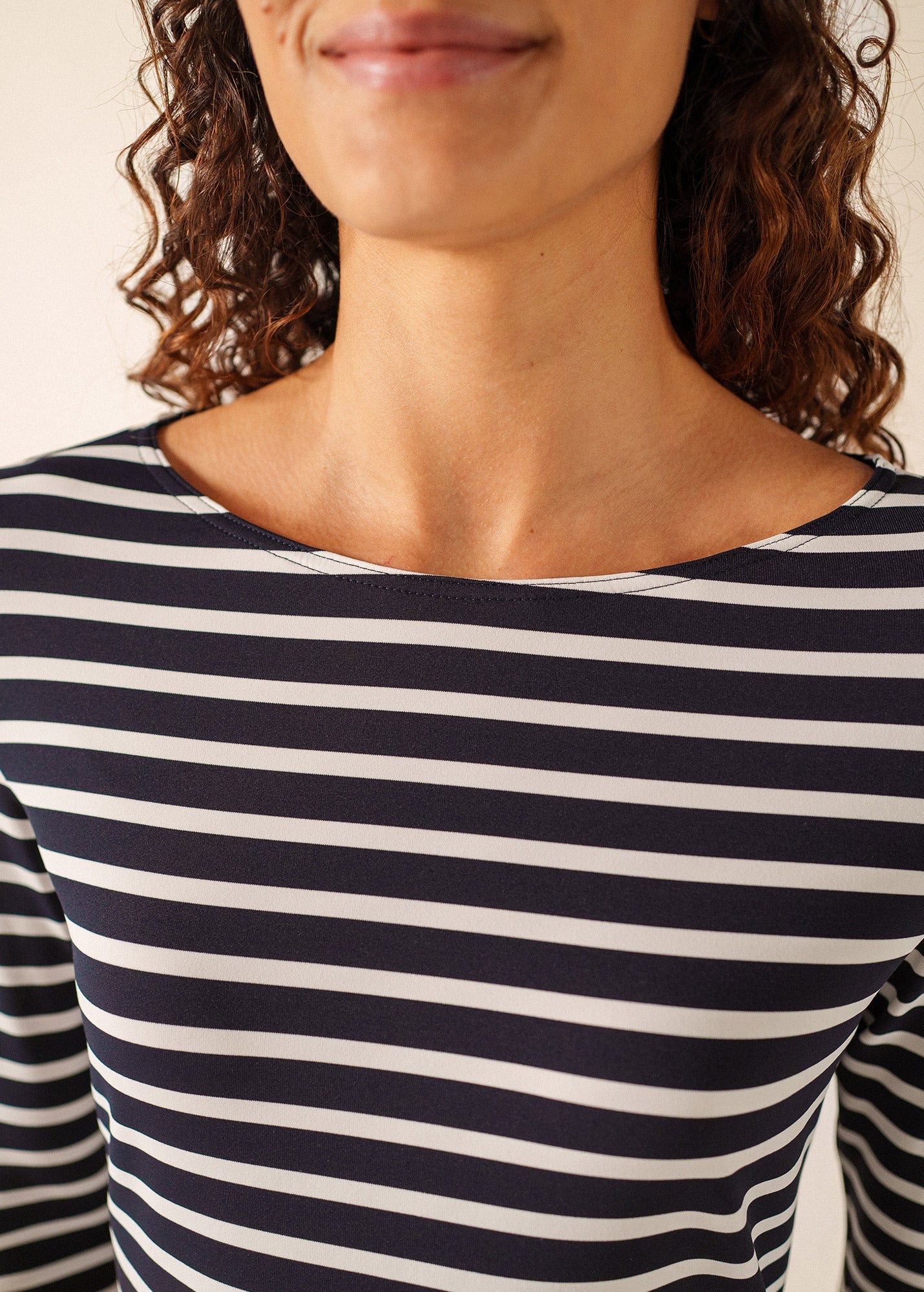 PROPRIANO Anti-Uv Nautical Dress (NAVY / WHITE)