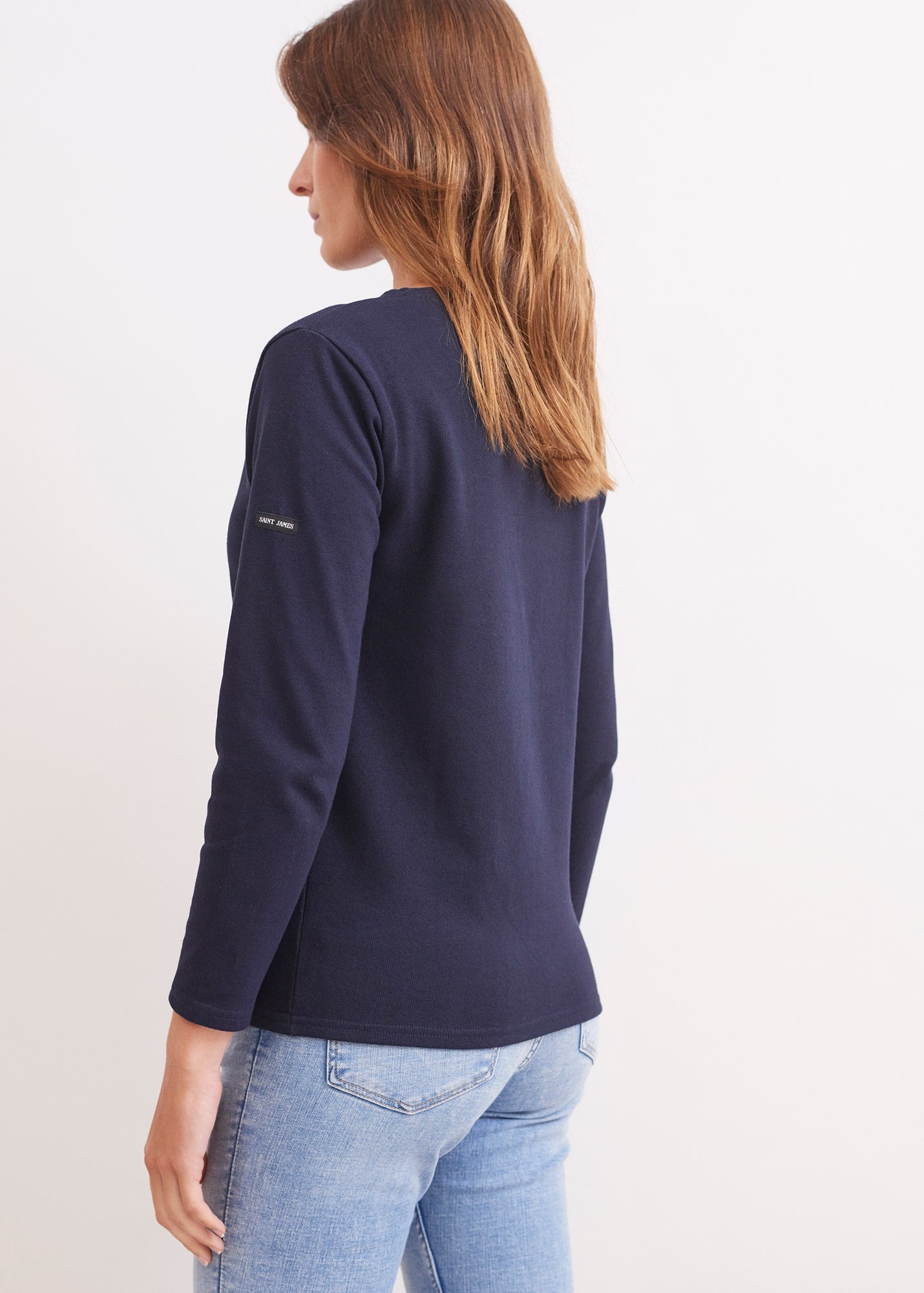 GUILDO Boatneck Breton Shirt (NAVY)