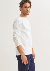GUILDO Boatneck Breton Shirt (ECRU)