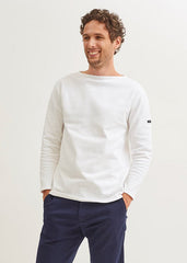 GUILDO Boatneck Breton Shirt (ECRU)