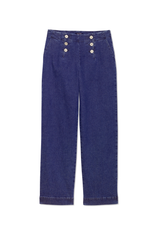 TORIE High Waist Jeans (DARK DENIM)