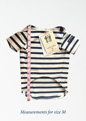 PARISIAN PUP Shirt (ECRU / NAVY)