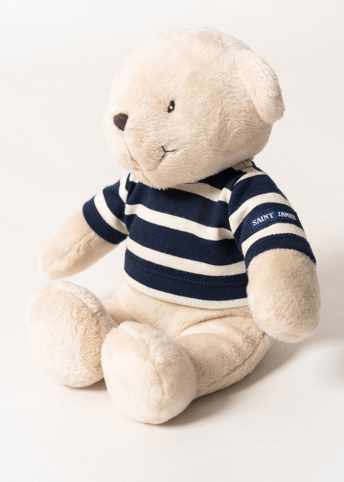 P'TITS DOUDOUS - Striped Teddy Bear (BEIGE)