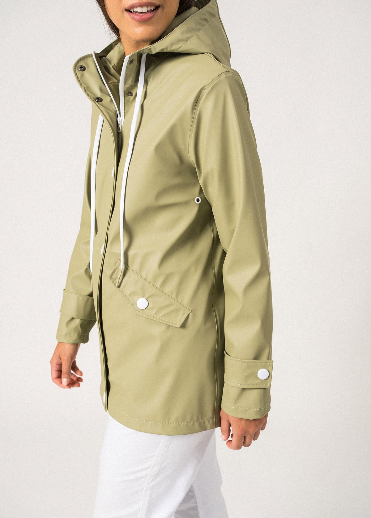 ST GAIA Rain Jacket (SOFT ALMOND)
