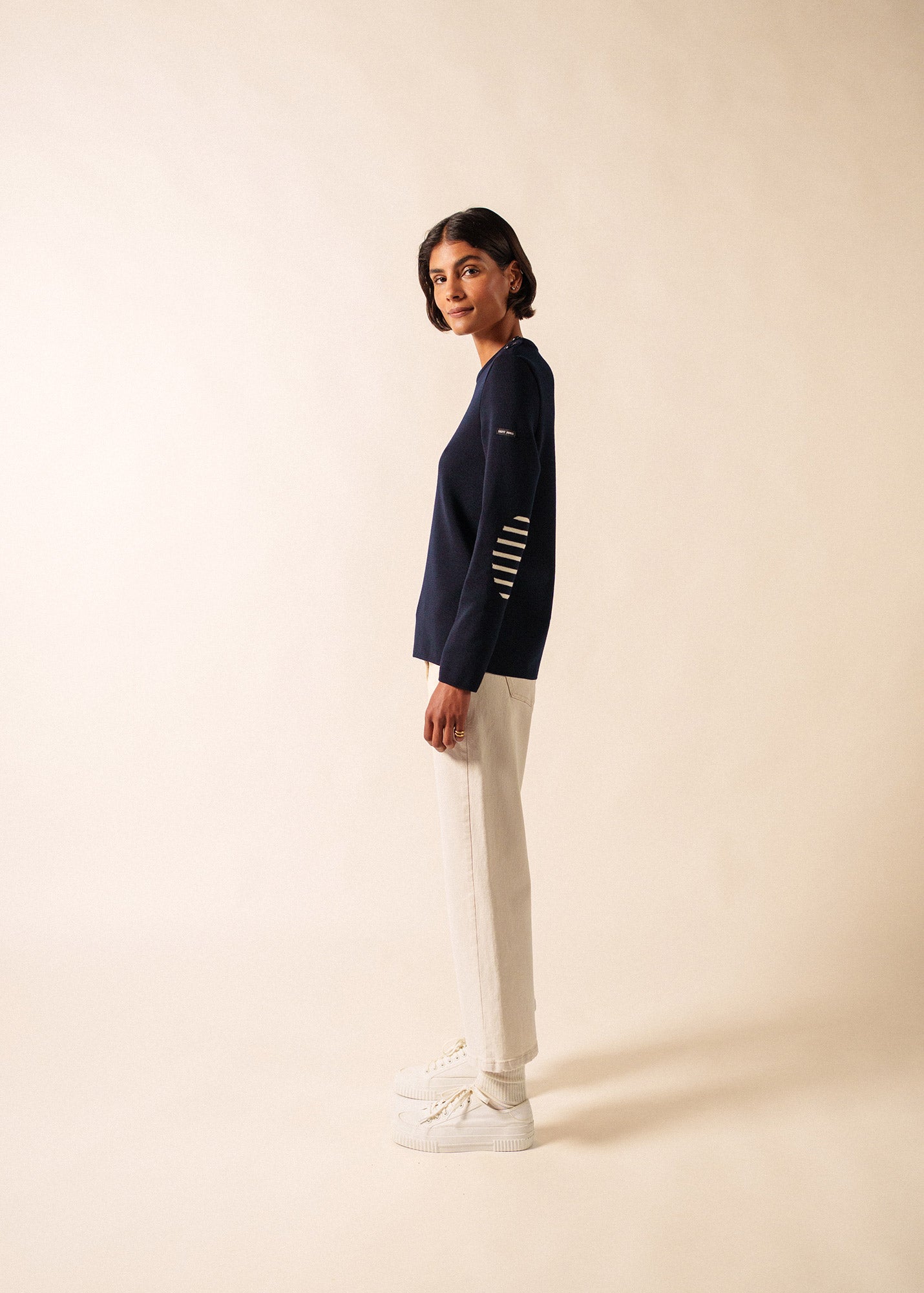 BREGANCON Breton Sweater (NAVY)