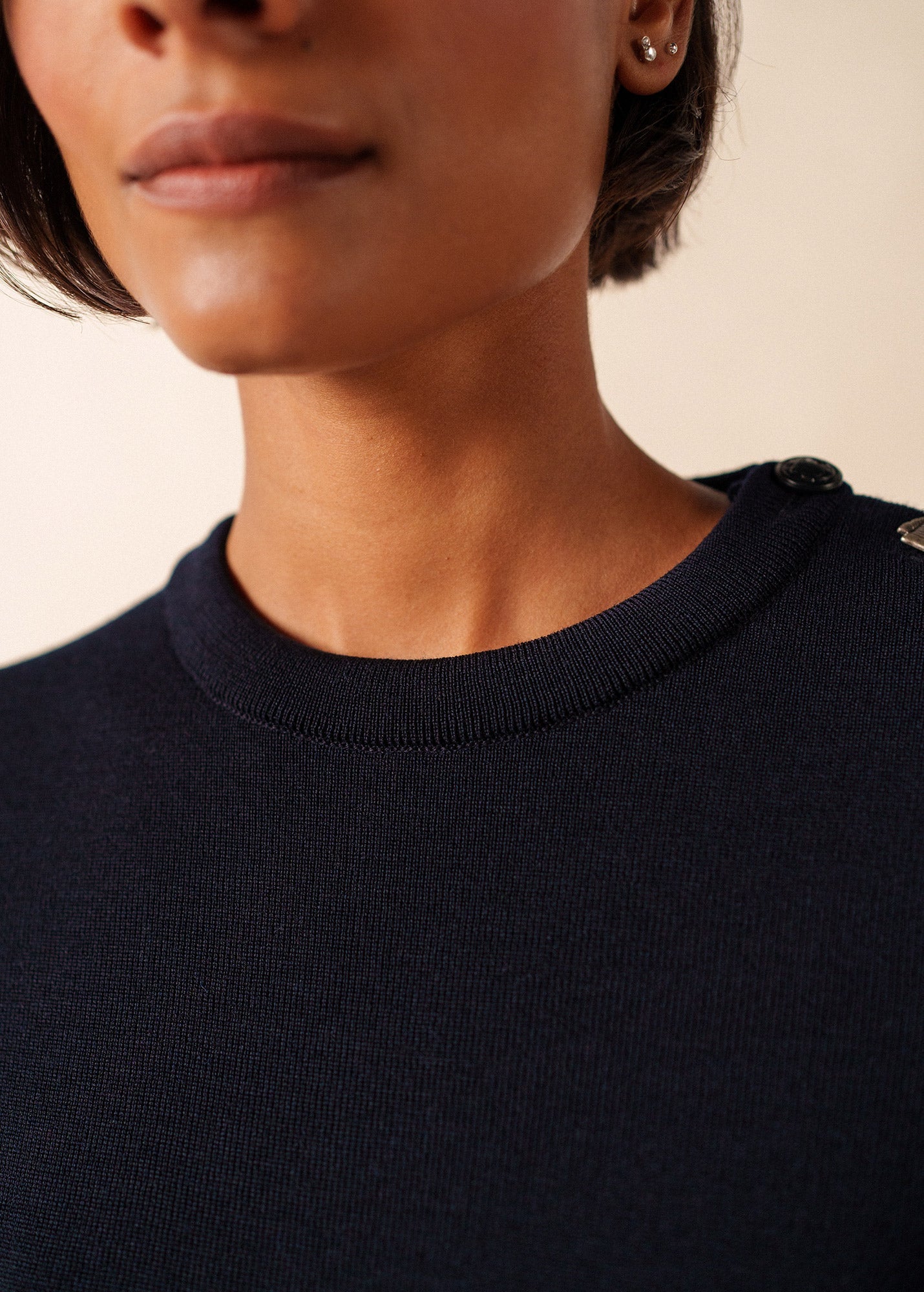 BREGANCON Breton Sweater (NAVY)