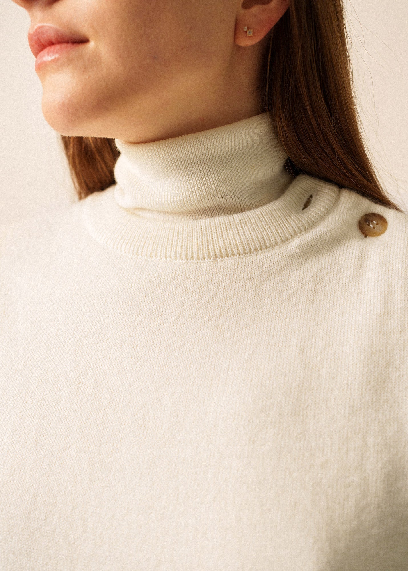 LA CLUSAZ Mohair Vest (WINTER WHITE)