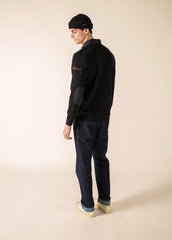 NAVIGATEUR Knit Cardigan (NAVY)