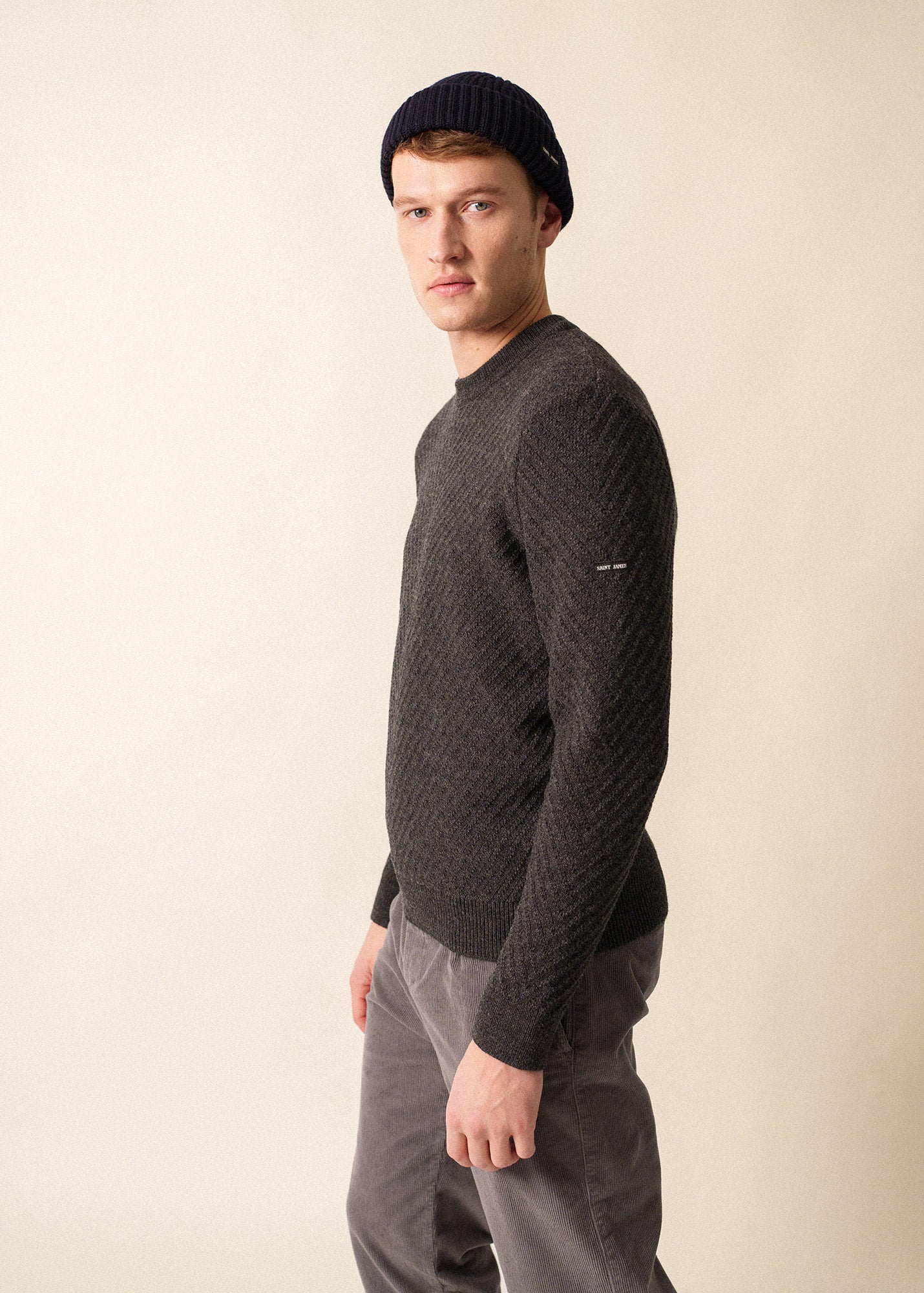 FLAINE Sailor Sweater (GRAY)