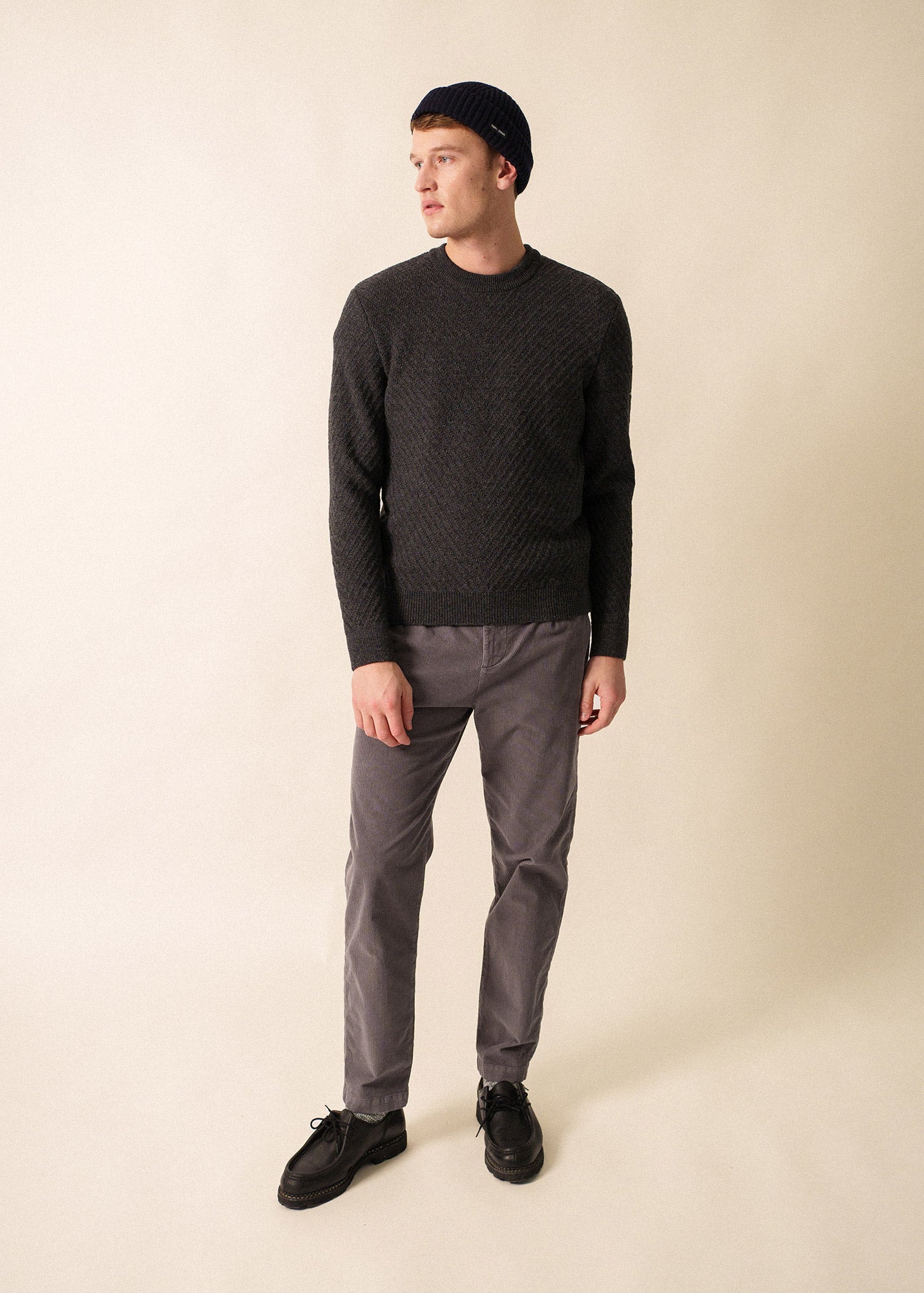 FLAINE Sailor Sweater (GRAY)