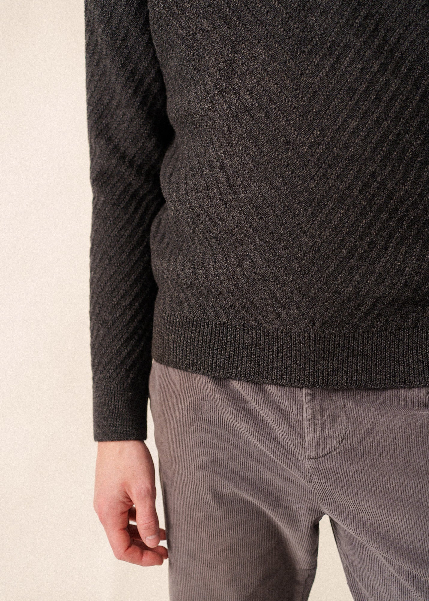 FLAINE Sailor Sweater (GRAY)