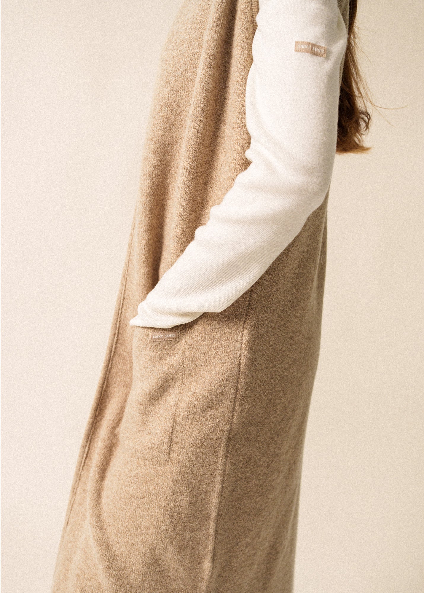 GENEVE Knit Vest (BEIGE)