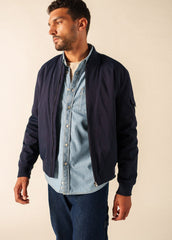 ST DARIO bomber jacket  (NAVY)