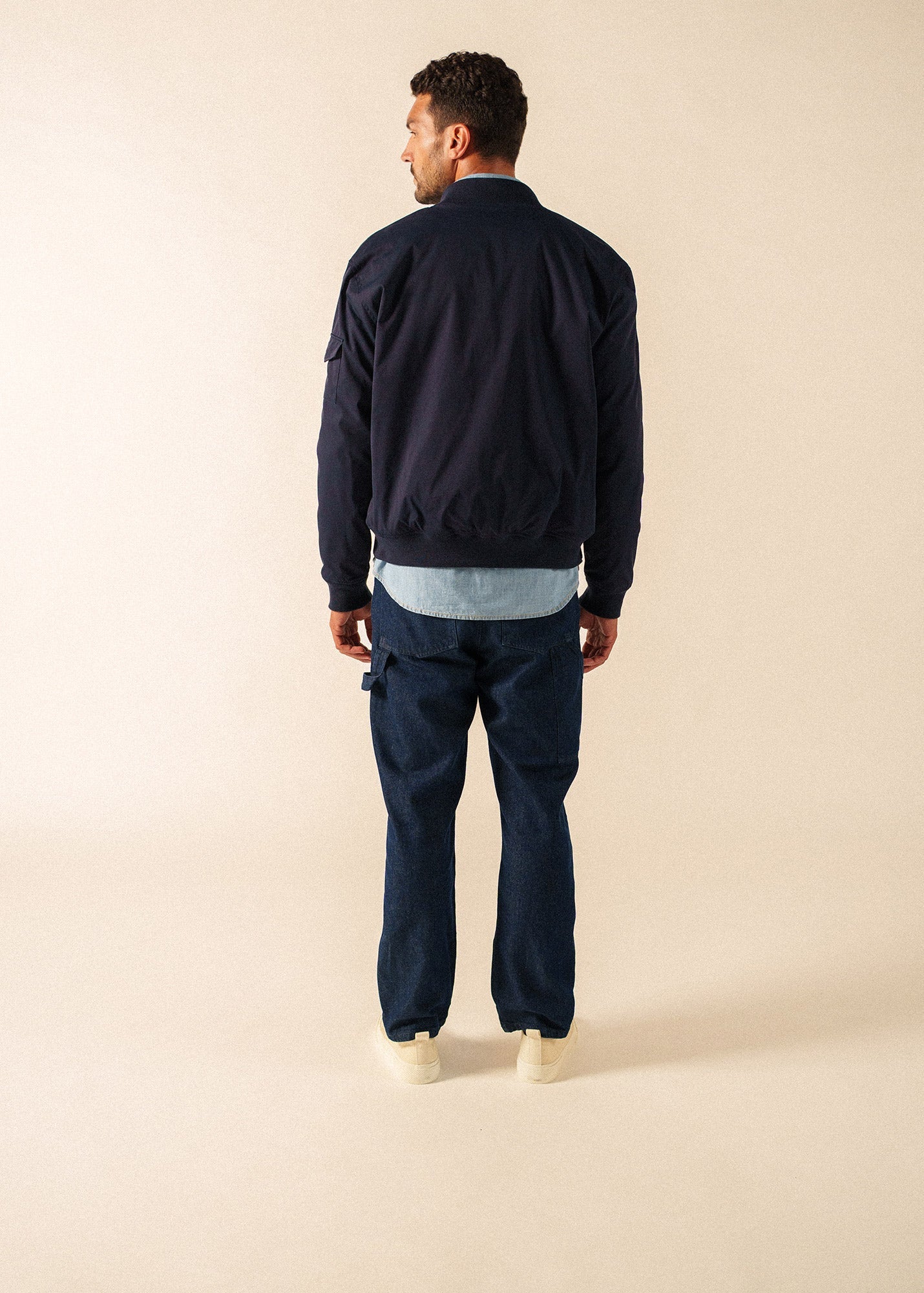 ST DARIO bomber jacket  (NAVY)