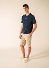 ARSENE Cotton T-Shirt (NAVY)