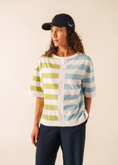 ESTELLE Graphic Striped T-Shirt (ACCALMIE)