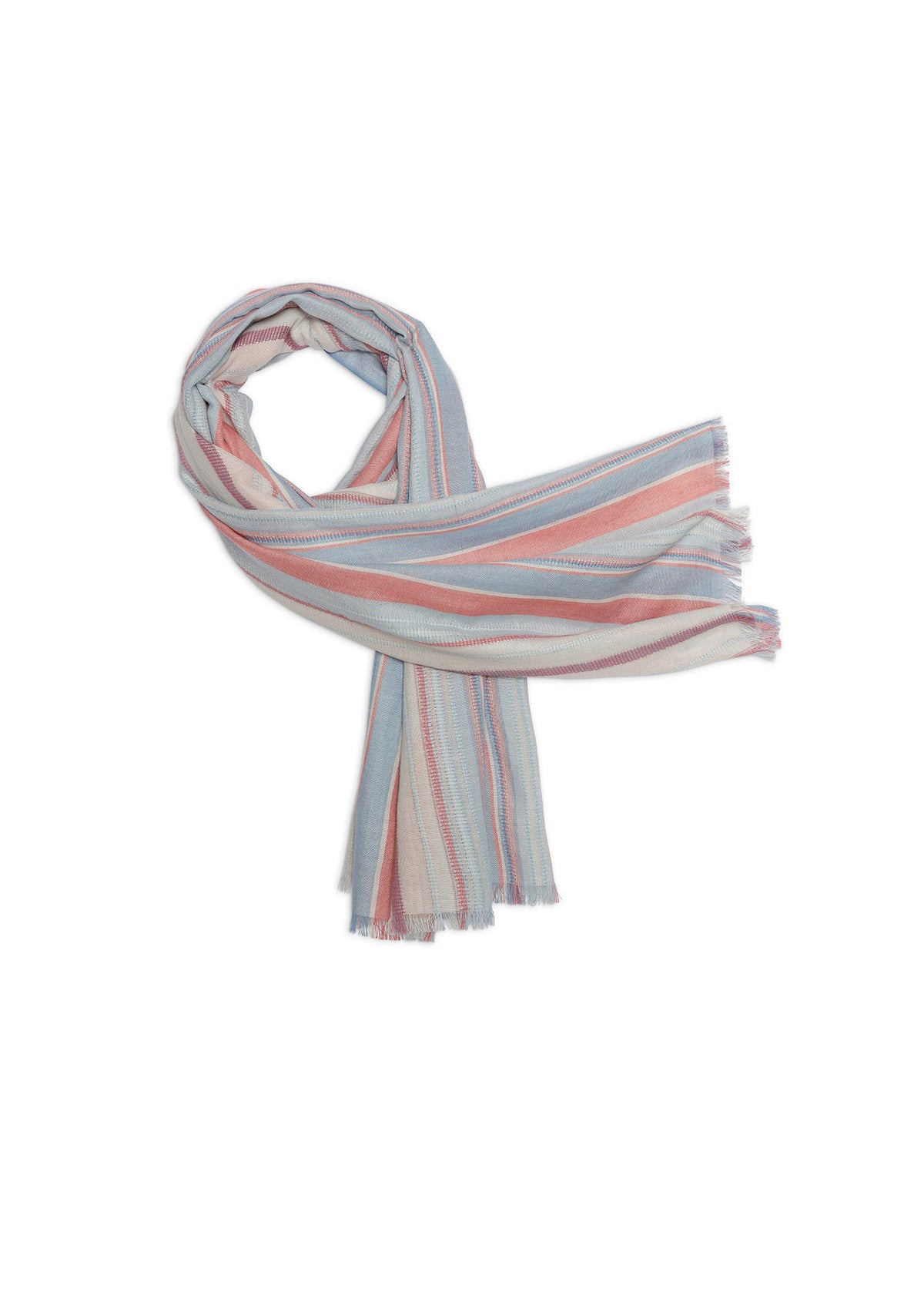 Multicolored striped scarf (PLAY)